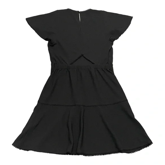 Joie Black Jewel Neck Cybele Short-Sleeve Sheath Dress Small Host Pick! New - Picture 3 of 5